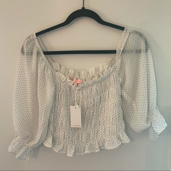 NWT RE:NAMED BLOUSE - Picture 2 of 3